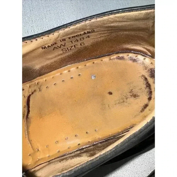 Dr Martens Black AW 1484 Vintage Early‎ 90s Low Top Size 6 Made In England main image 7